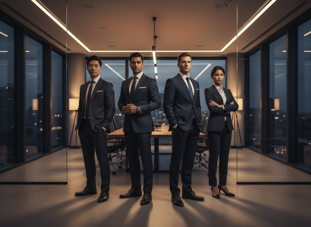 Equipo de abogados profesionales